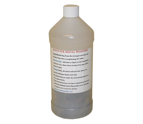 (image for) Natural Male Enhancement Roots (For Sexual Weakness) - 32 OZ Bottle